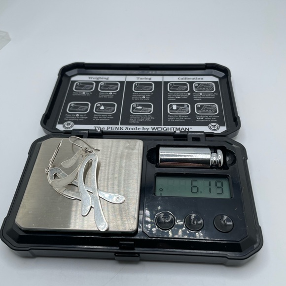 Sterling Dangle Earrings! - Picture 4 of 4